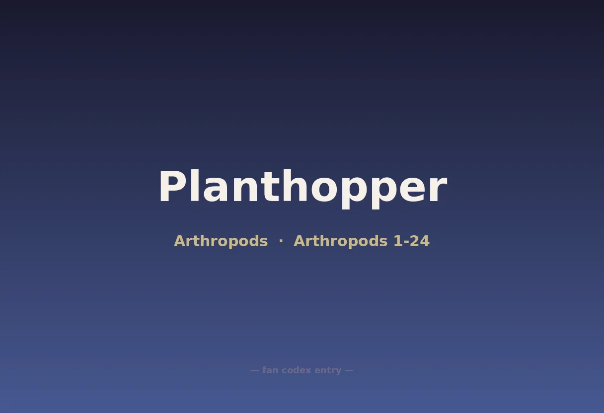 Planthopper