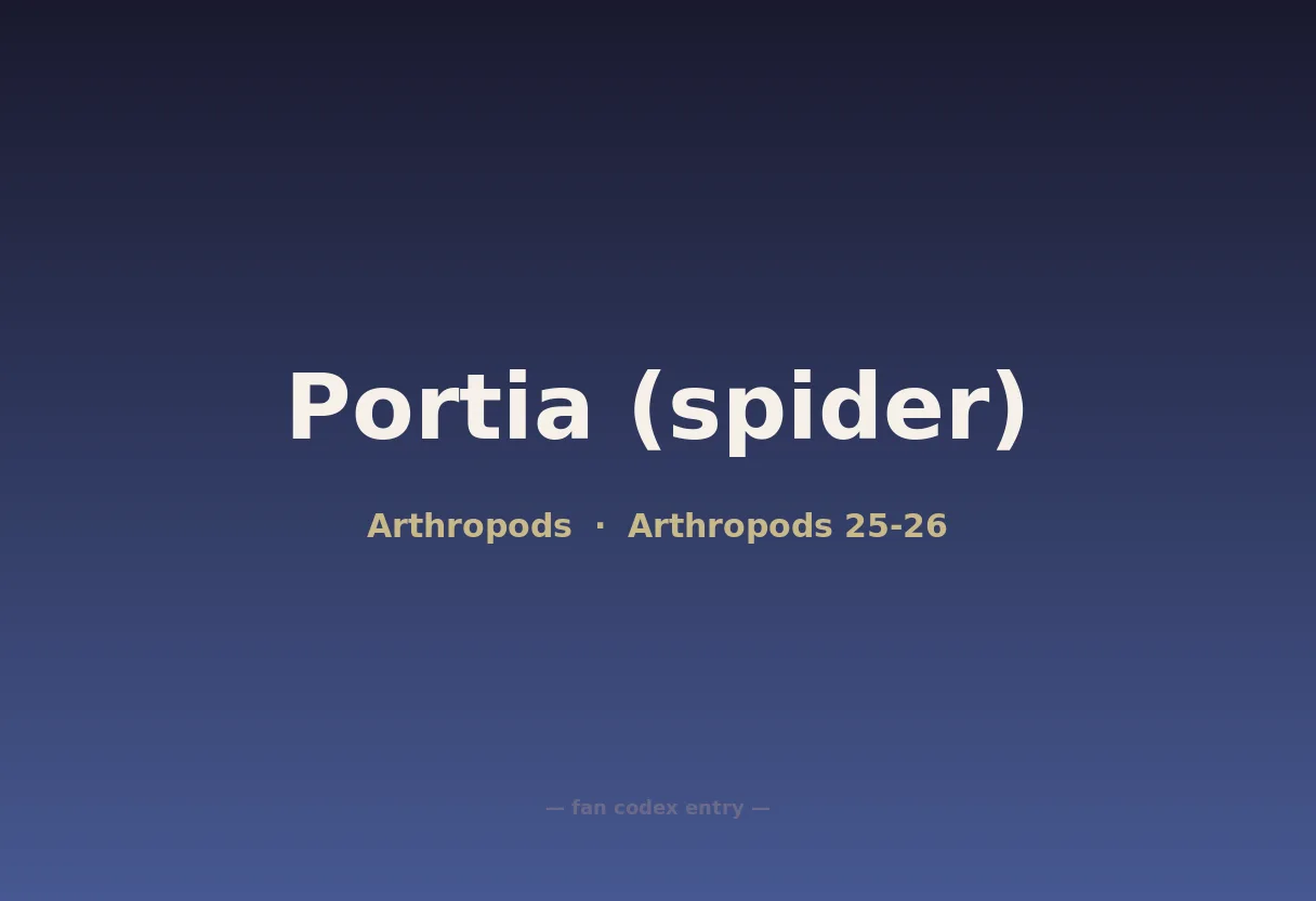 Portia (spider)